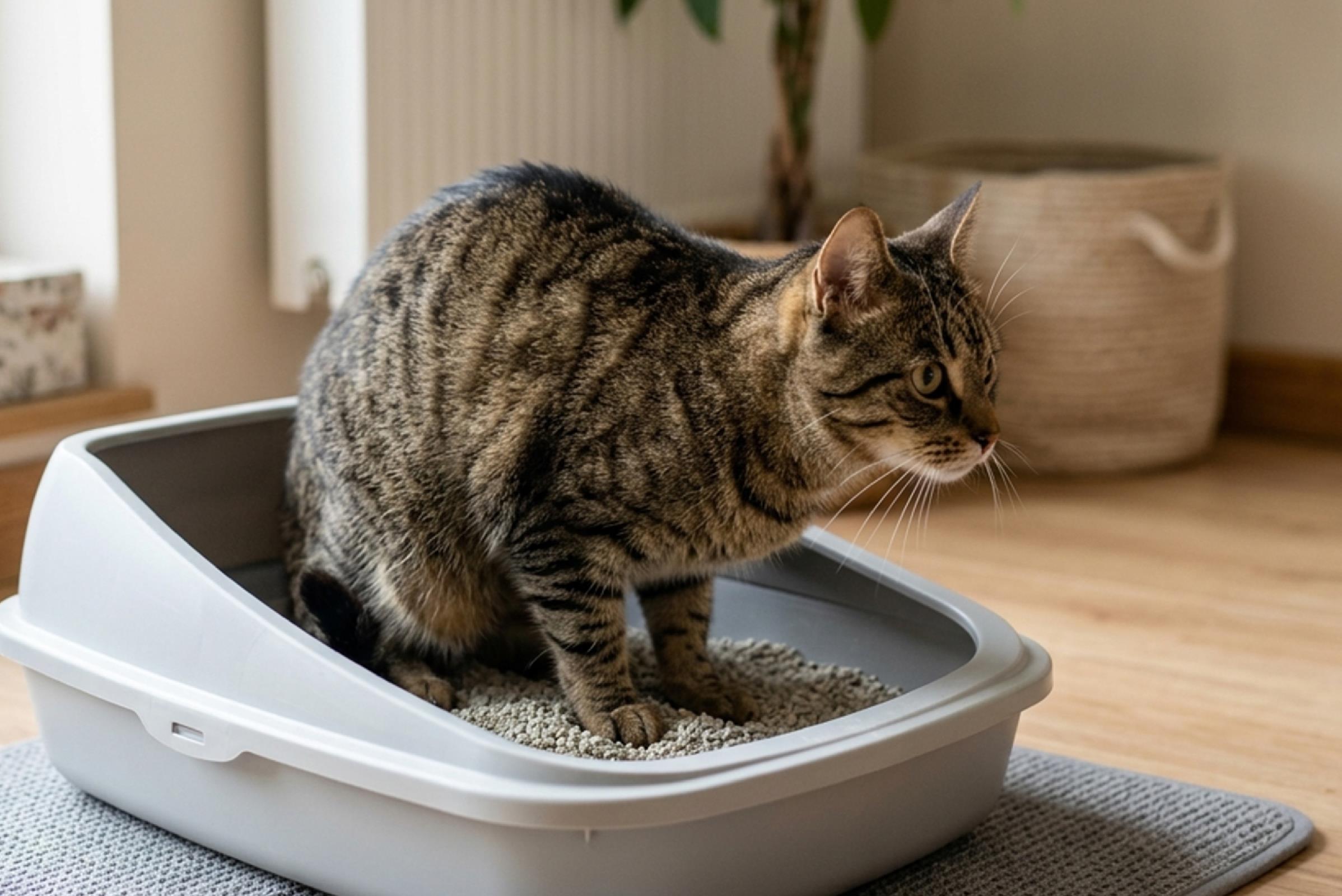 cristales en la orina de mi gato
